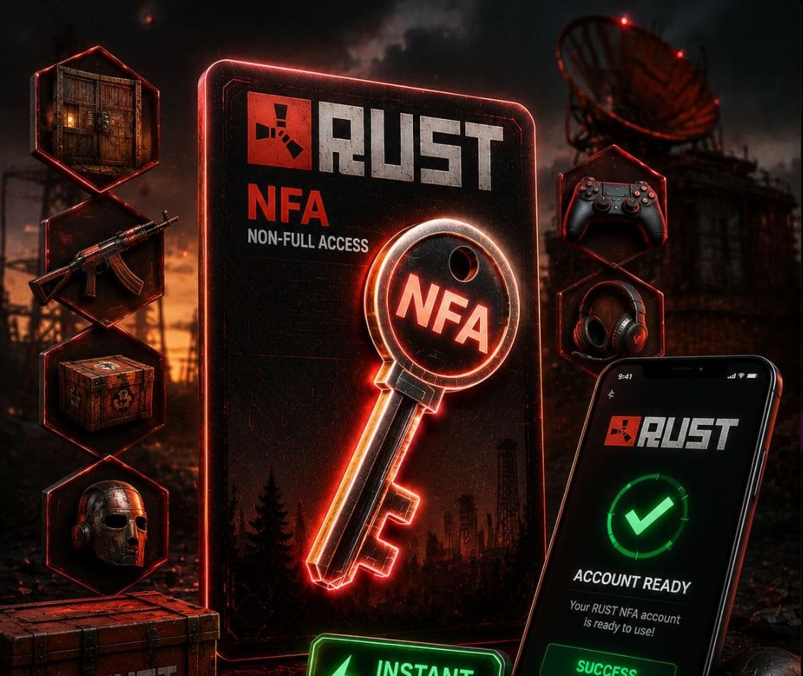 RUST NFA АККАУНТЫ